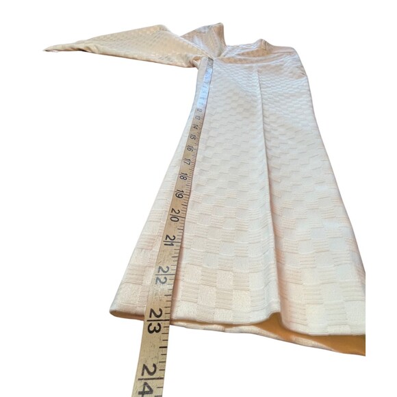 Banana Republic Hampton Pants Women's White Cream Checkerboard Cropped Petite 8 - Picture 8 of 15